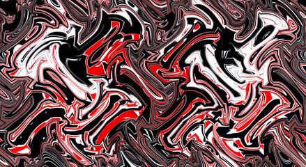 Abstract and contemporary digital art design