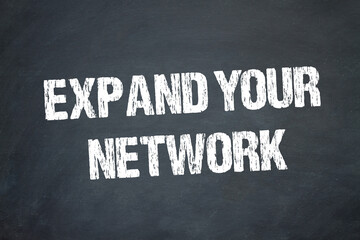 Fototapeta premium Expand your Network