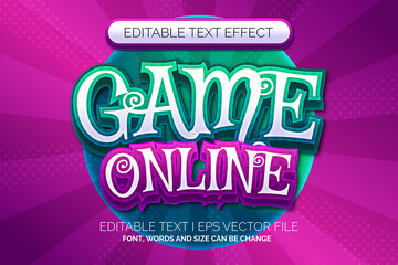 mystery text effect, editable game logo text style 