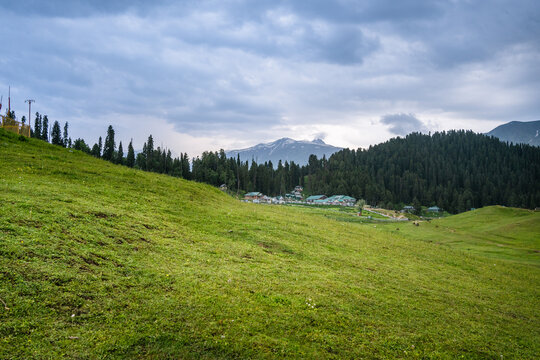 This Photo Depicts The Peace And Heavenly Beauty That Prevails In The Valley Of Kashmir Which Has Been Engulfed By The Terrorism, Gulmarg, Kashmir, India.