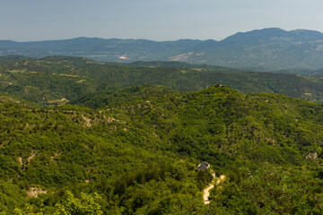 landscape near Gracisce in Croatia