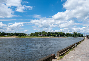 Naklejka premium IJssel bij Deventer