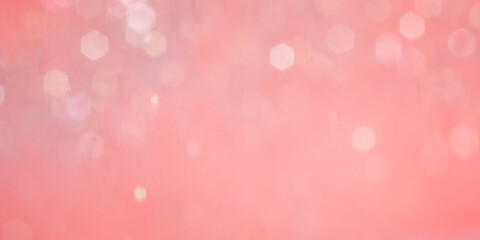 abstract blurred background with pink bokeh