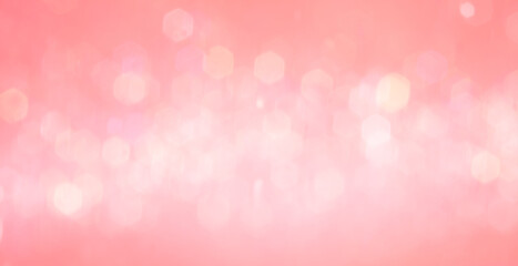 abstract blurred background with pink bokeh