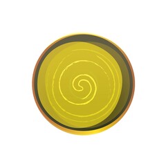 Magic ball illustration. Energy mysterious globe, glass prediction supernatural orb. Bright colorful fortune telling balls in cartoon style for poster