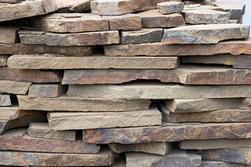 Garden center. Gardening, shop. Landscape design. Stones.