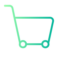 trolley gradient icon