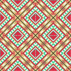 Geometric ethnic 
ancient pattern. seamless pattern. Design for fabric, curtain, background, carpet, wallpaper, clothing, wrapping, Batik, fabric,Vector illustration. pattern sty