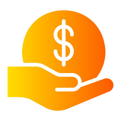 loan gradient icon