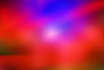 Dark Pink, Red vector abstract blurred layout.