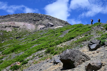 那須岳（茶臼岳）への登山道