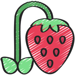 Grow Strawberry Icon