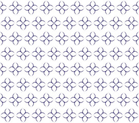 Naklejka premium Ethnic Islamic flower seamless pattern.