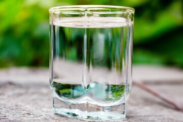 glass of water