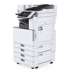 Office Multifunction Printer Isolated - 514983185