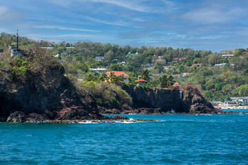 Naklejka premium St Lucia Hillside