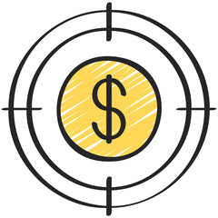 Target Money Icon