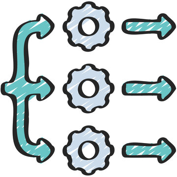 Parallel Processing Icon