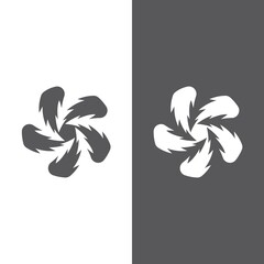 vortex vector illustration icon