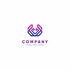 Simple and creative logo design.