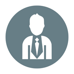 Blazer outline vector icon. 