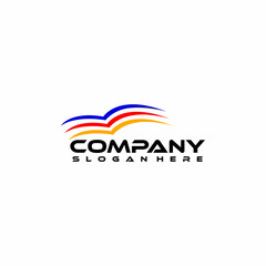 sport car logo template, Perfect logo for business related to automotive industry