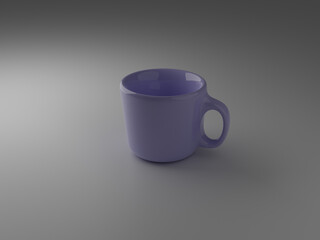 Cup 3d Model.

