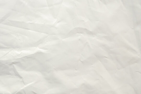 White plastic bag texture background close up