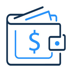 Cash, money, wallet icon