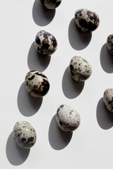 Obraz premium eggs on white background
