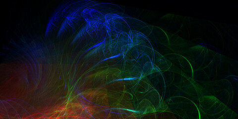 Fraktal Hintergrund für Drucksachen und Internet Design