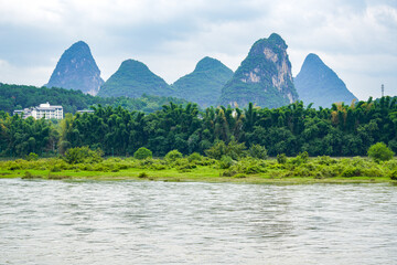 Guilin landscape scenery in Guilin, Guangxi, China