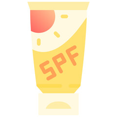 sunblock gradient icon