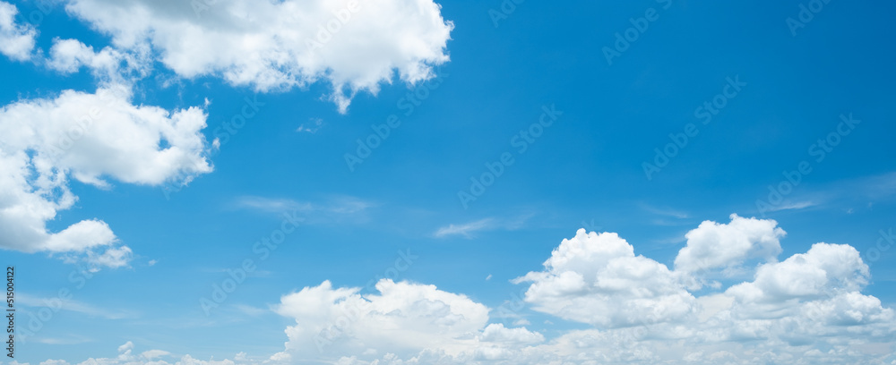 Canvas Prints many small clouds in blue sky.summer cloudy.white clouds floating in the sky