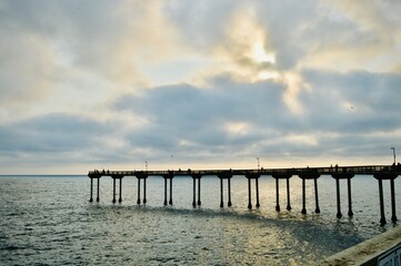 Fototapeta premium Sunset Pier