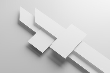 Horizontal business cards