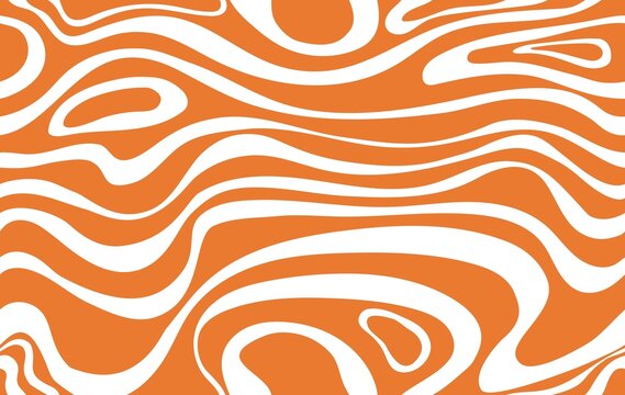 Salted caramel seamless. Pattern swirl liquid toffee, zebra bg twirl splash syrup wavy candy sauce layered caramele chocolate dessert food flavor texture, neat vector illustration