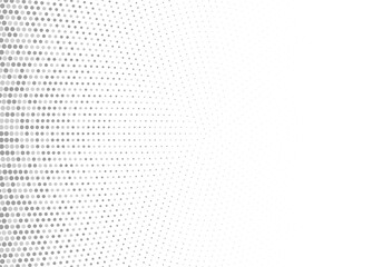 Modern circular halftone dots pattern background
