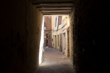 A small town in Castile in Spain, Belorado is a village where pilgrims on the Camino de Santiago pass through.