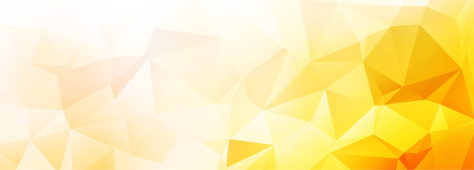 Abstract low poly colorful triangle shapes banner