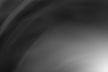 Black and white smooth gradient background image, gray