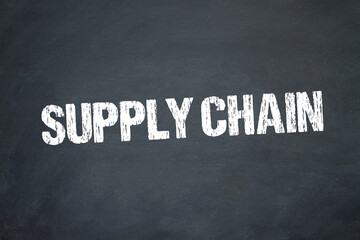 Obraz premium Supply Chain