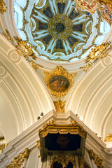 Fototapeta na wymiar Interior of St. Andrew's Church in Kyiv, Ukraine 