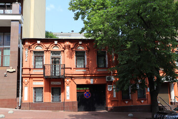  Historical building in Old Town of Kyiv, Ukraine