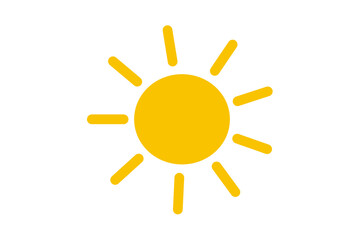 Sky Weather Icon - Sunny bright