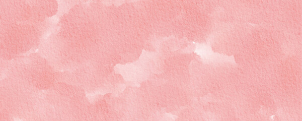 Watercolor pink abstract texture rectangle background