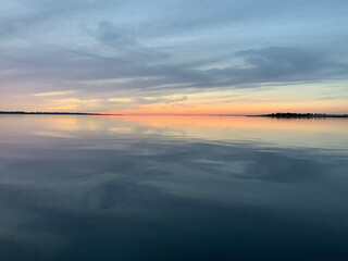 Sonnenuntergang in der D&auml;nischen S&uuml;dsee