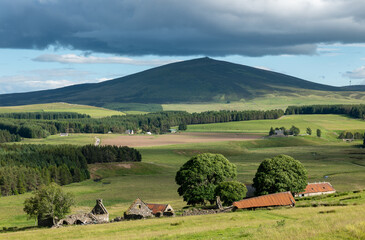 Tap o' Noth viewed from the Cabrach.