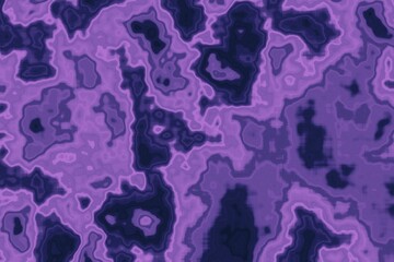 Abstract patterned art azure magenta gradient grunge illustration.