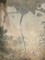 Old wall background with cracks